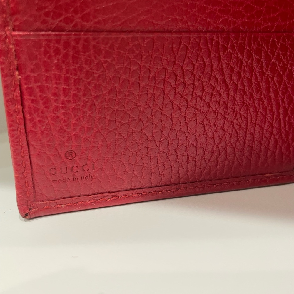 Gucci Marmot GG Logo Leather Bifold wallet - Picture 5 of 10